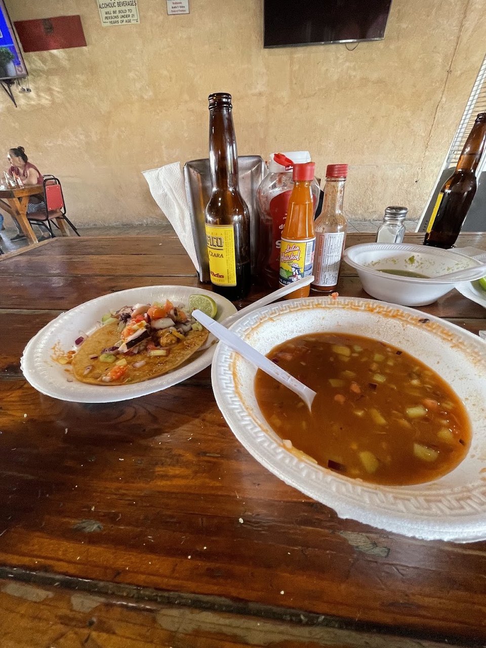 Coptel De Pulpo Y Camaron Shrimp