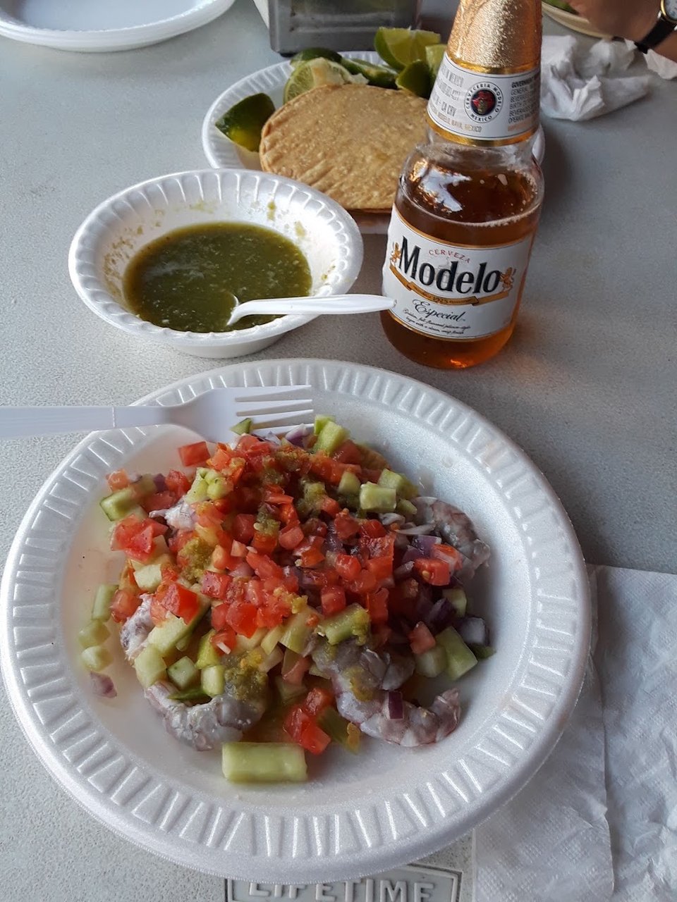 Ceviche Tostada Mixta